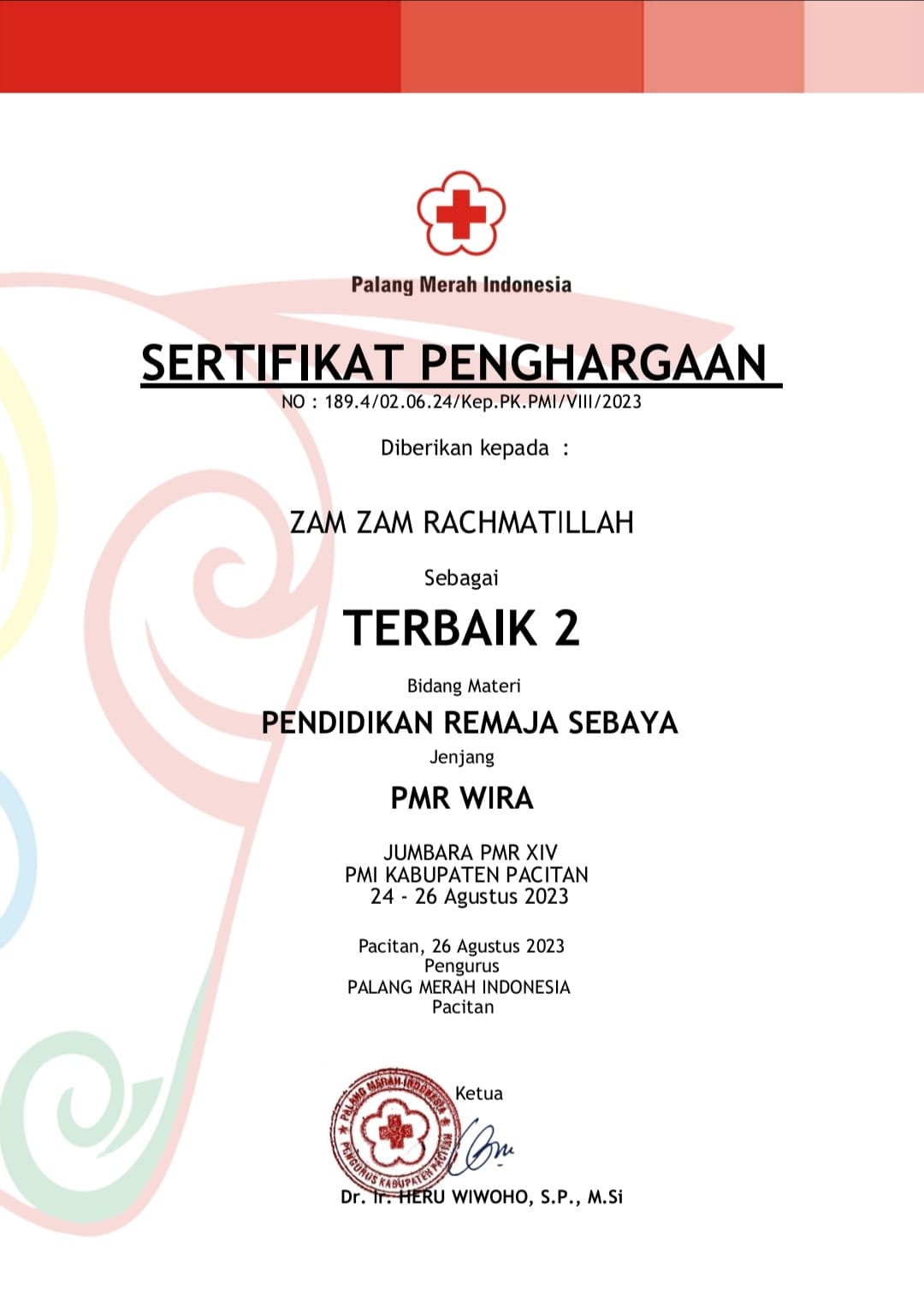 LOMBA PENDIDIKAN REMAJA SEBAYA