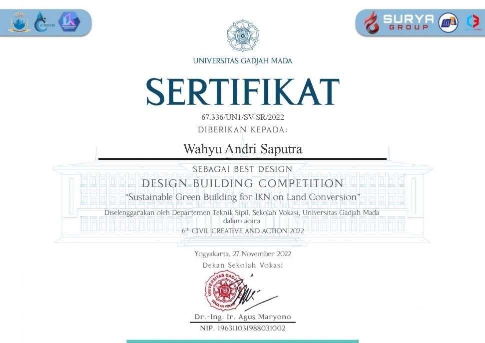 Design Building Competition Universitas Gajah Mada