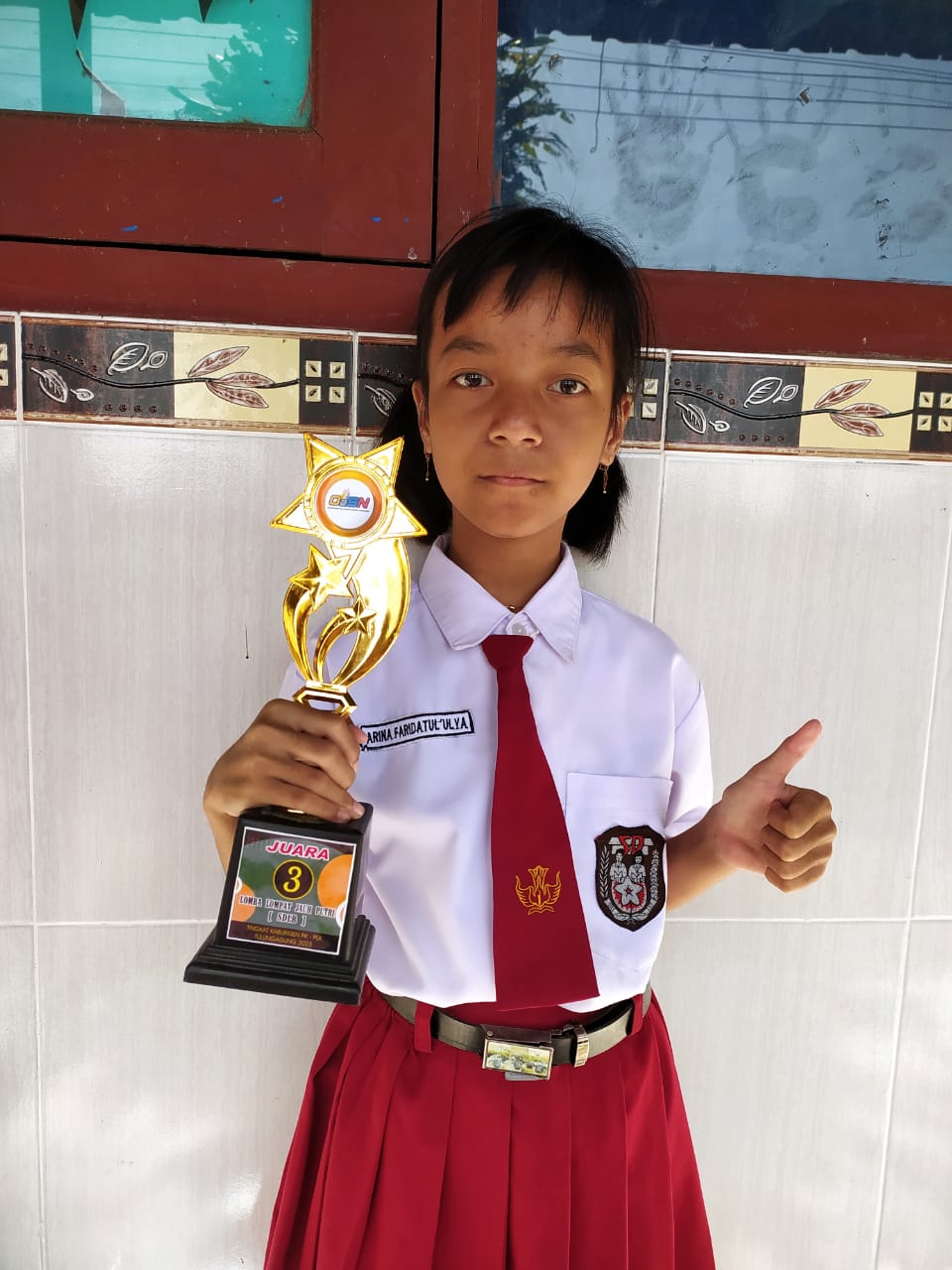 JUARA 3 LOMBA LOMPAT JAUH PUTRI