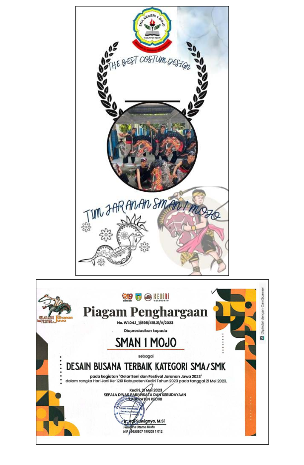 DESAIN BUSANA TERBAIK KATEGORI SMA/SMK