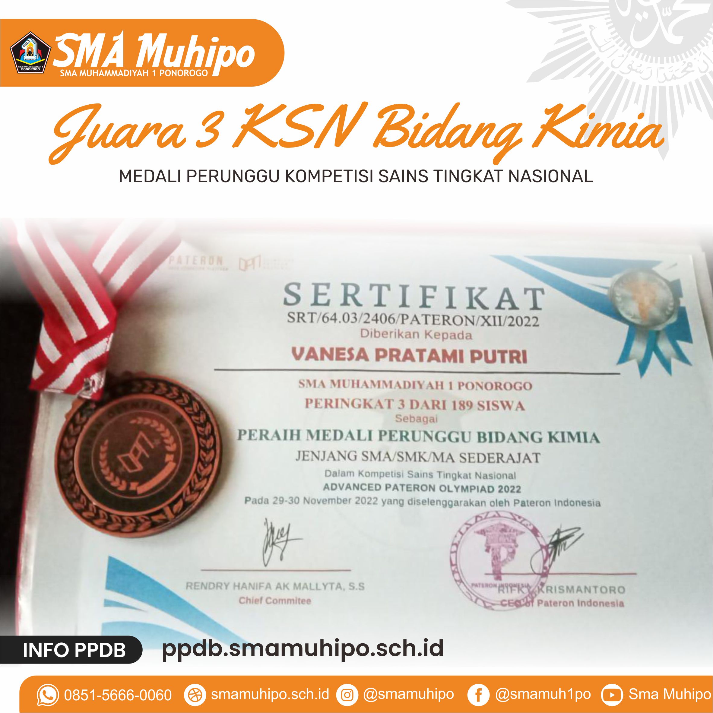 Kompetisi Sains Nasional Bidang Kima