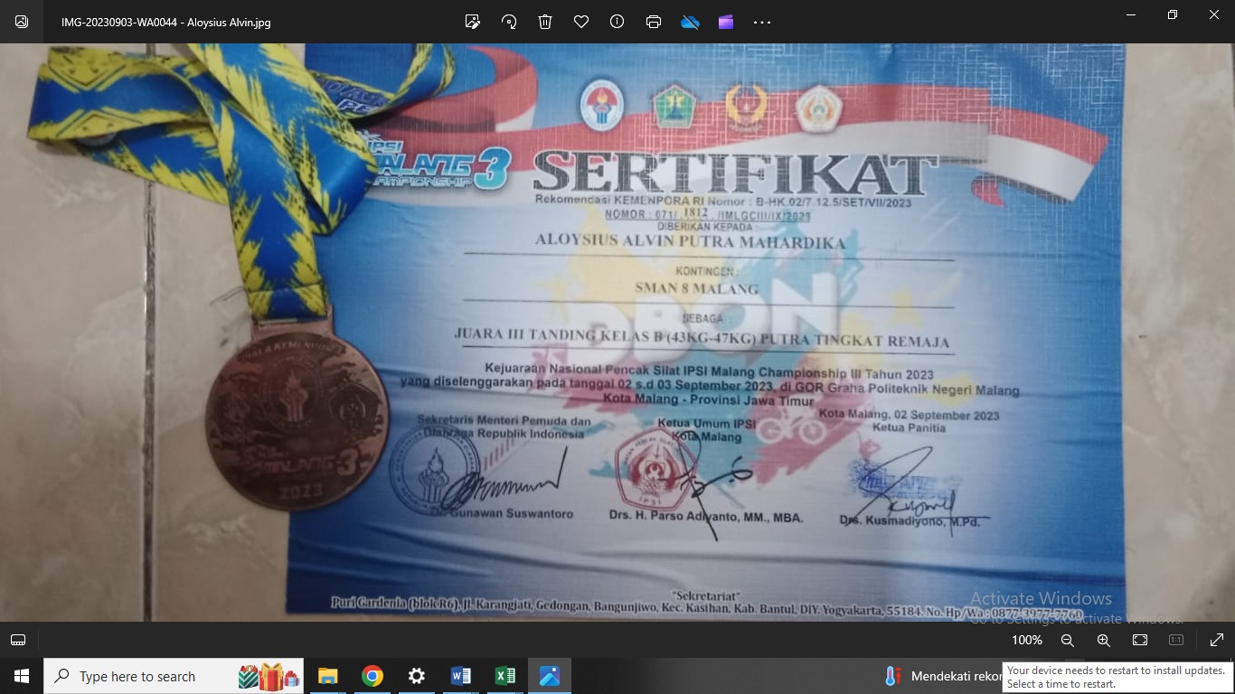 Kejuaraan Nasional Pencak Silat IPSI Malang Championship III Tahun 2023