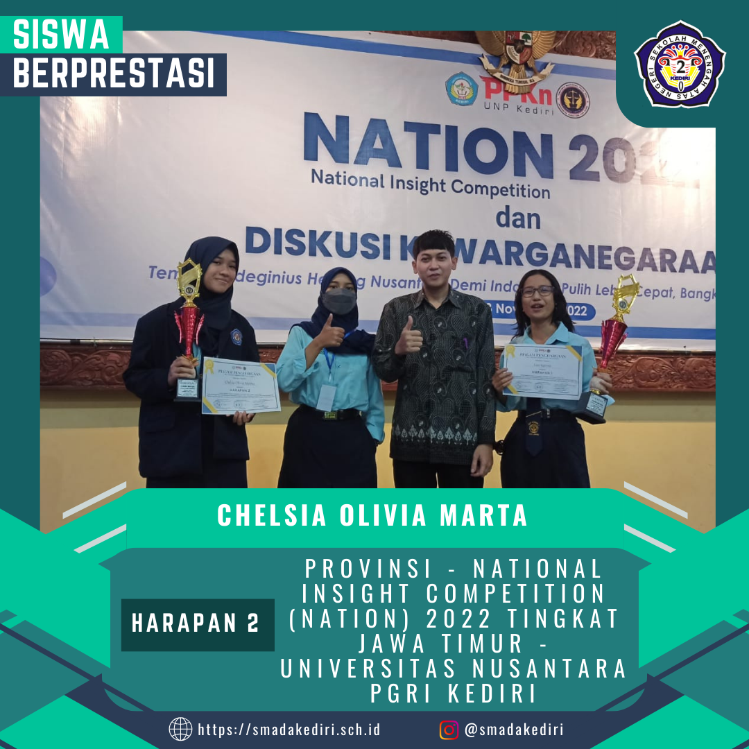 PROVINSI - National Insight Competition (NATION) 2022 Tingkat Jawa Timur - Universitas Nusantara PGRI Kediri