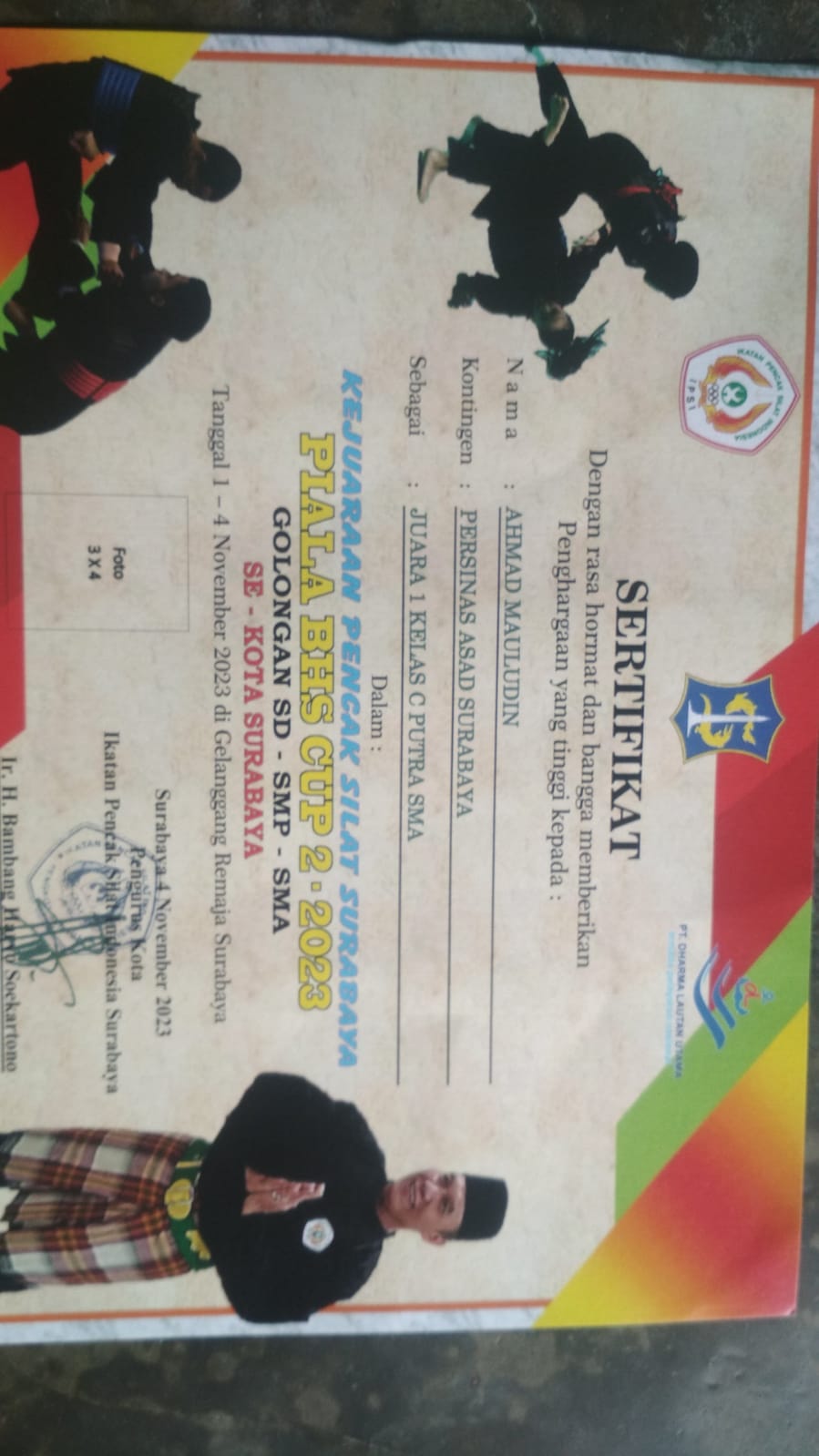 JUARA PENCAK SILAT SUARABAYA