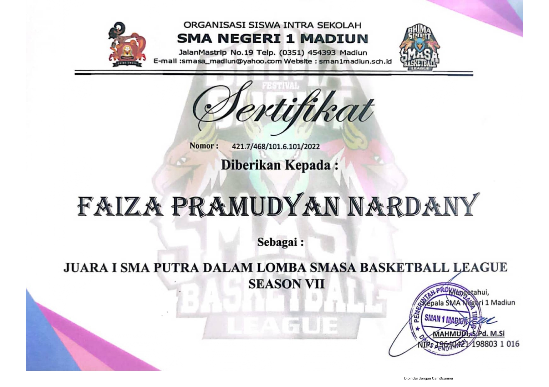 LOMBA SMASA BASKETBALL LEAGUE SEASON VII