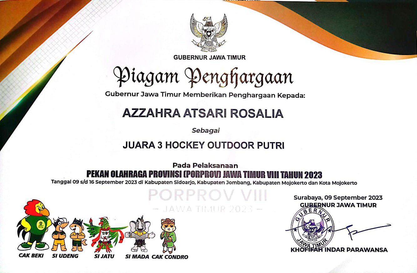 JUARA 3 HOCKEY PORPROV