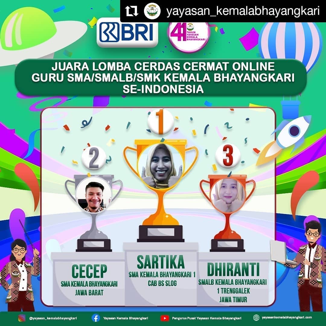 Lomba Cerdas Cermat dalam rangka HUT ke 41 Yayasan Kemala Bhayangkari 