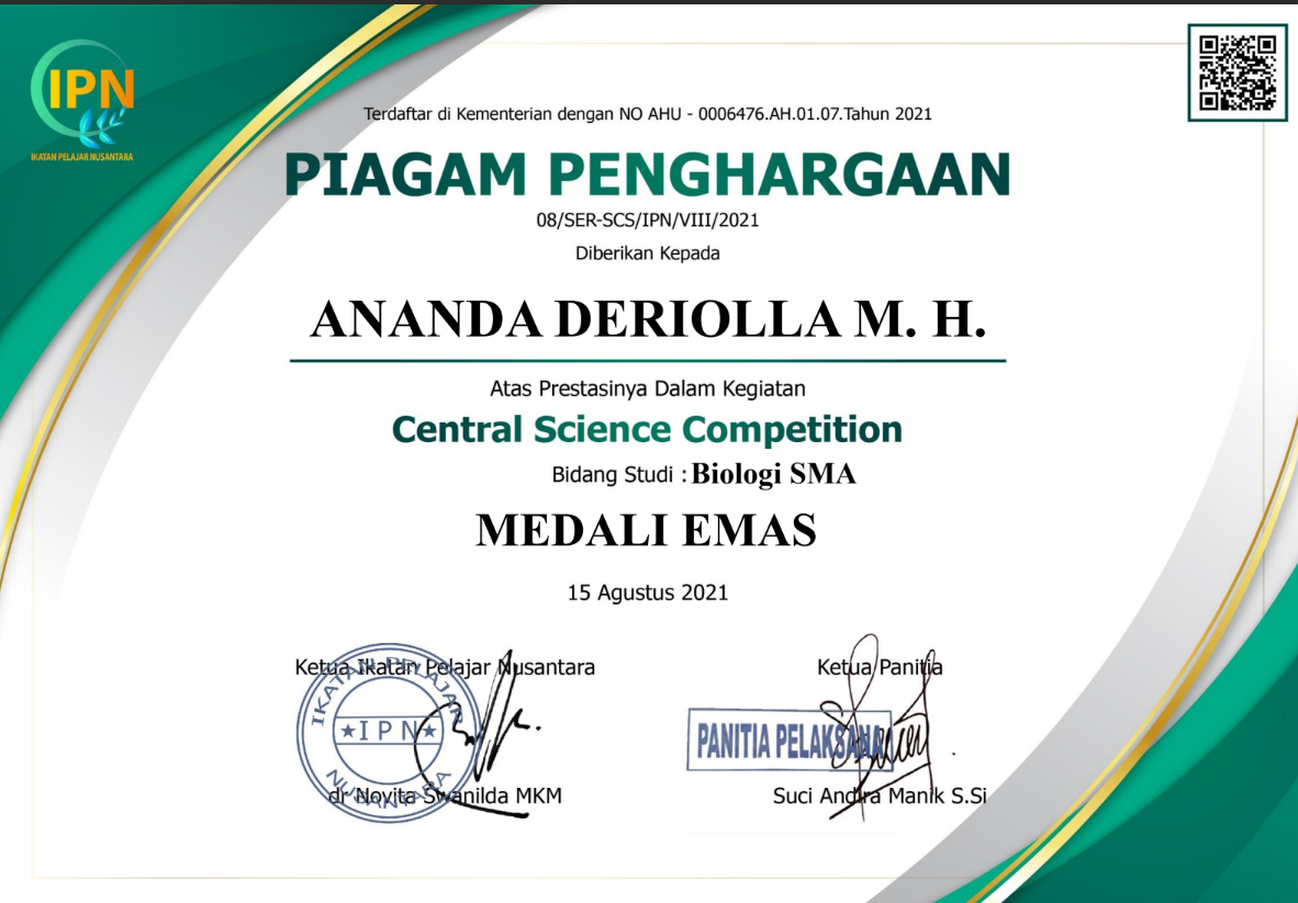 Central Science Competition
