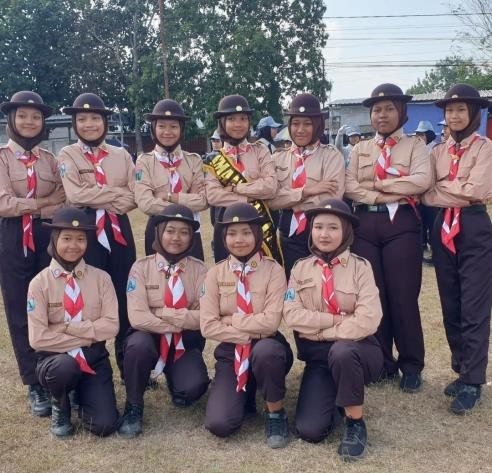 Juara 1 Lomba Gerak Jalan Tingkat Kecamatan Jenggawah Tingkat SMA/MA/SMK Putri