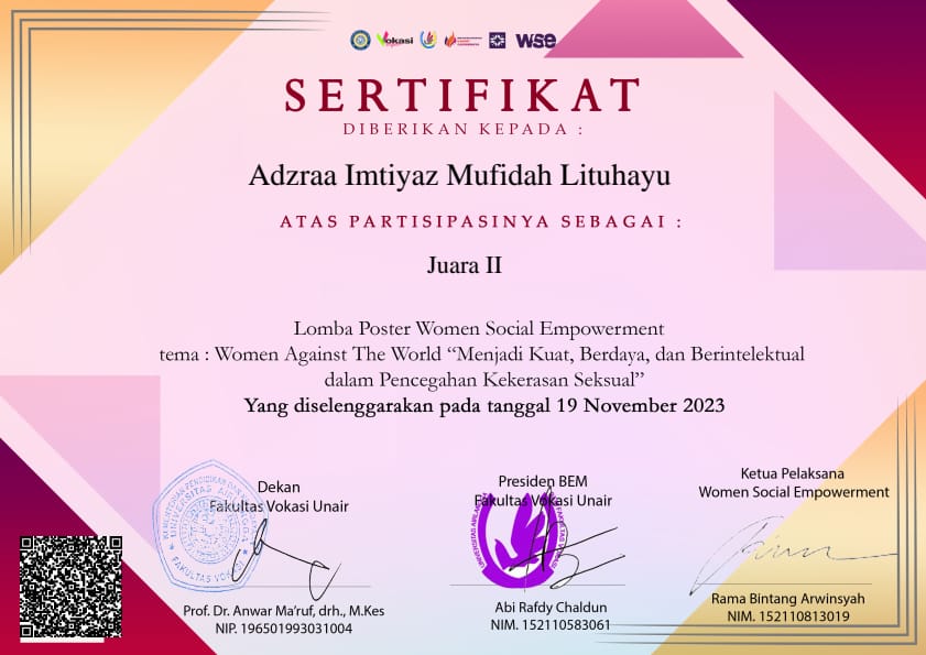 Lomba Poster Women Social Empowerment 