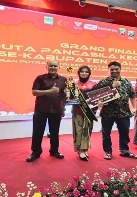 Juara 1 Lomba Lomba Duta Pancasila Kab. Malang Tahun 2021