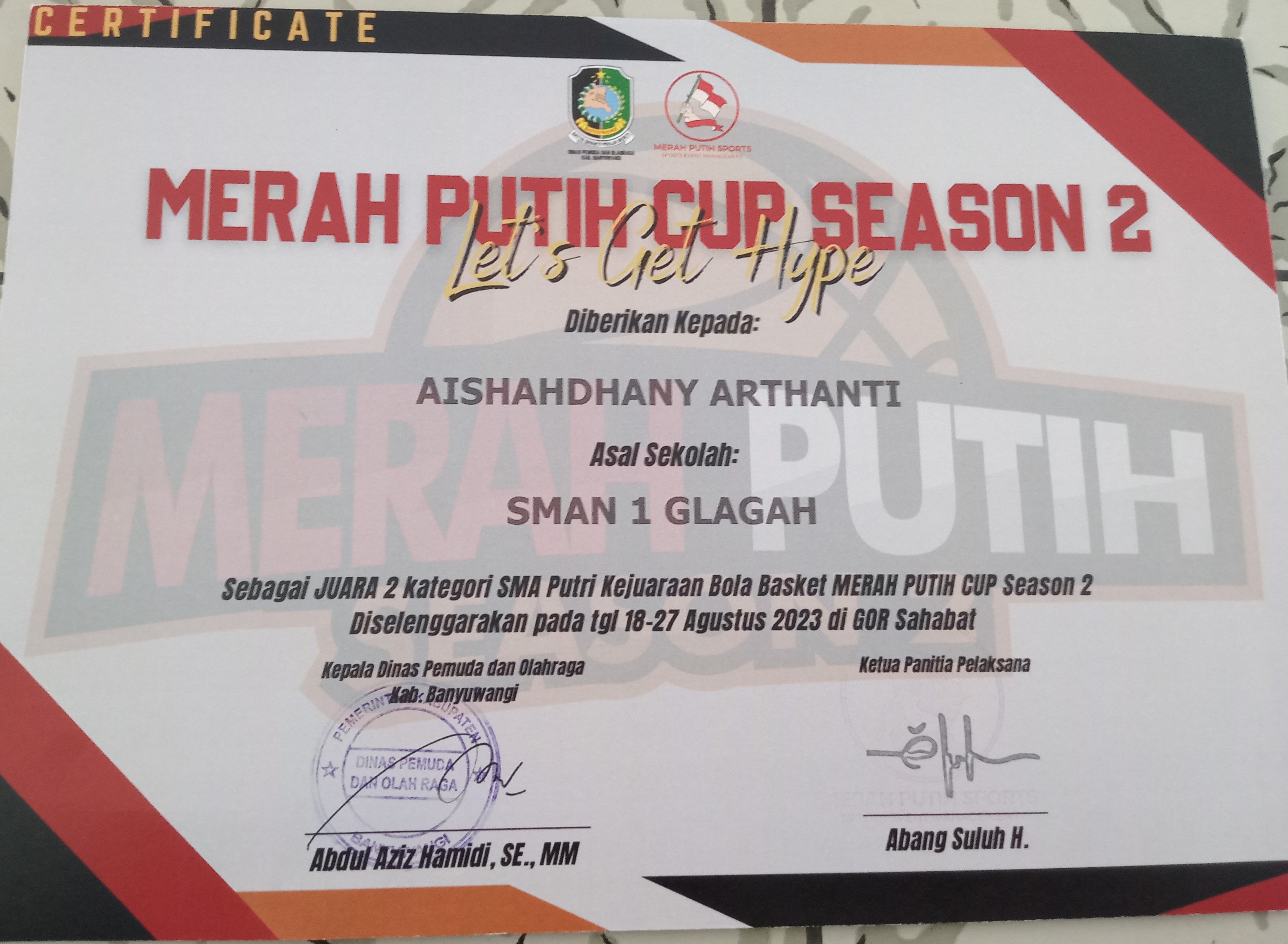 Kejuaraan Bola Basket Merah Putih Cup Season 2