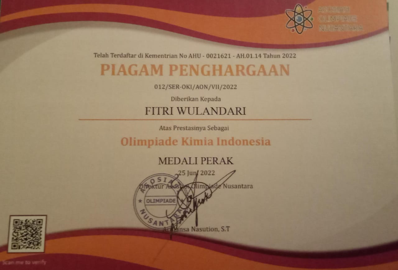 OLIMPIADE KIMIA INDONESIA