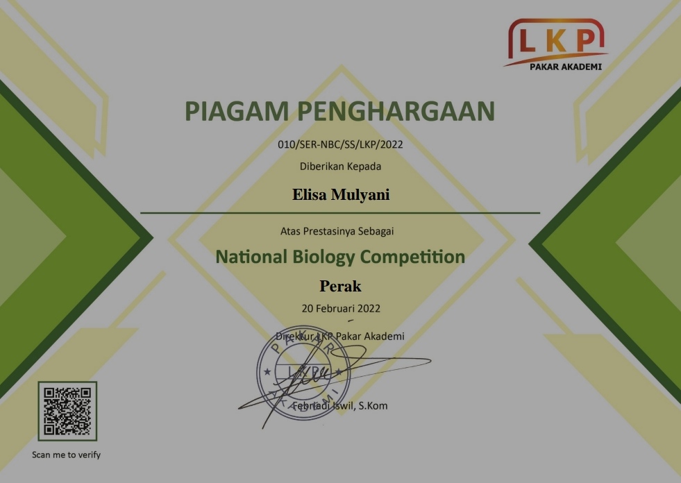 National Biology Competition