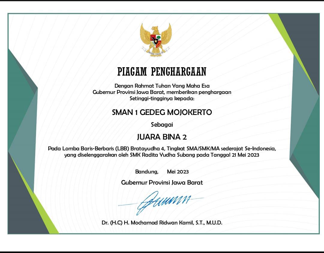 LOMBA KREASI BARIS BERBARIS 