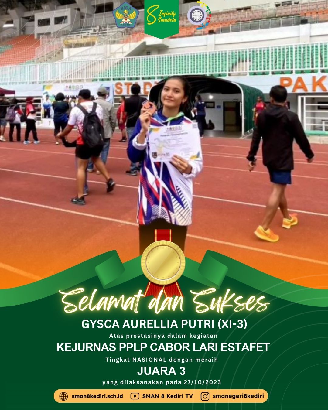 Kejurnas atletik antar PPLP se- Indonesia
