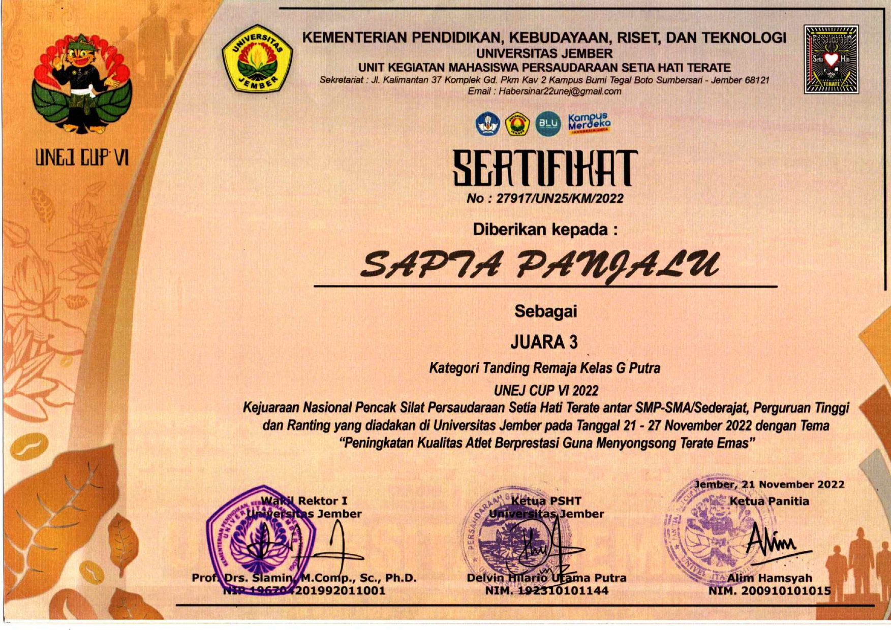 kejuaraan nasional pencak silat