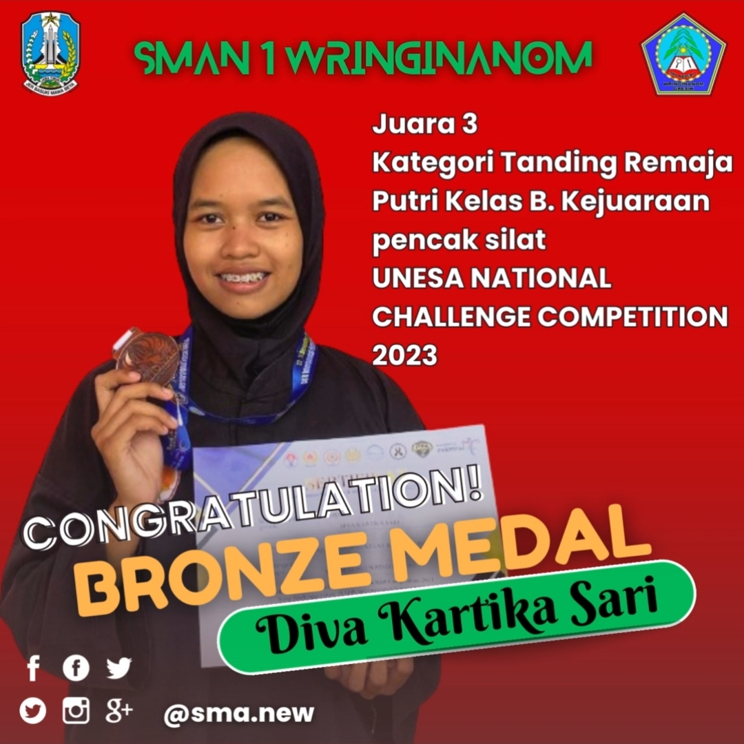 Pencak Sulat, Kategori Tanding Remaja Putri Kelas B. Kejuaraan Pencak Silat UNESA NATIONAL CHALLENGE COMPETITION