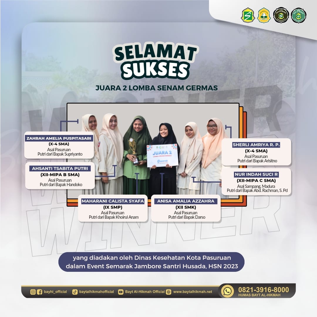 Jambore Santri Husada HSN 2023 \
