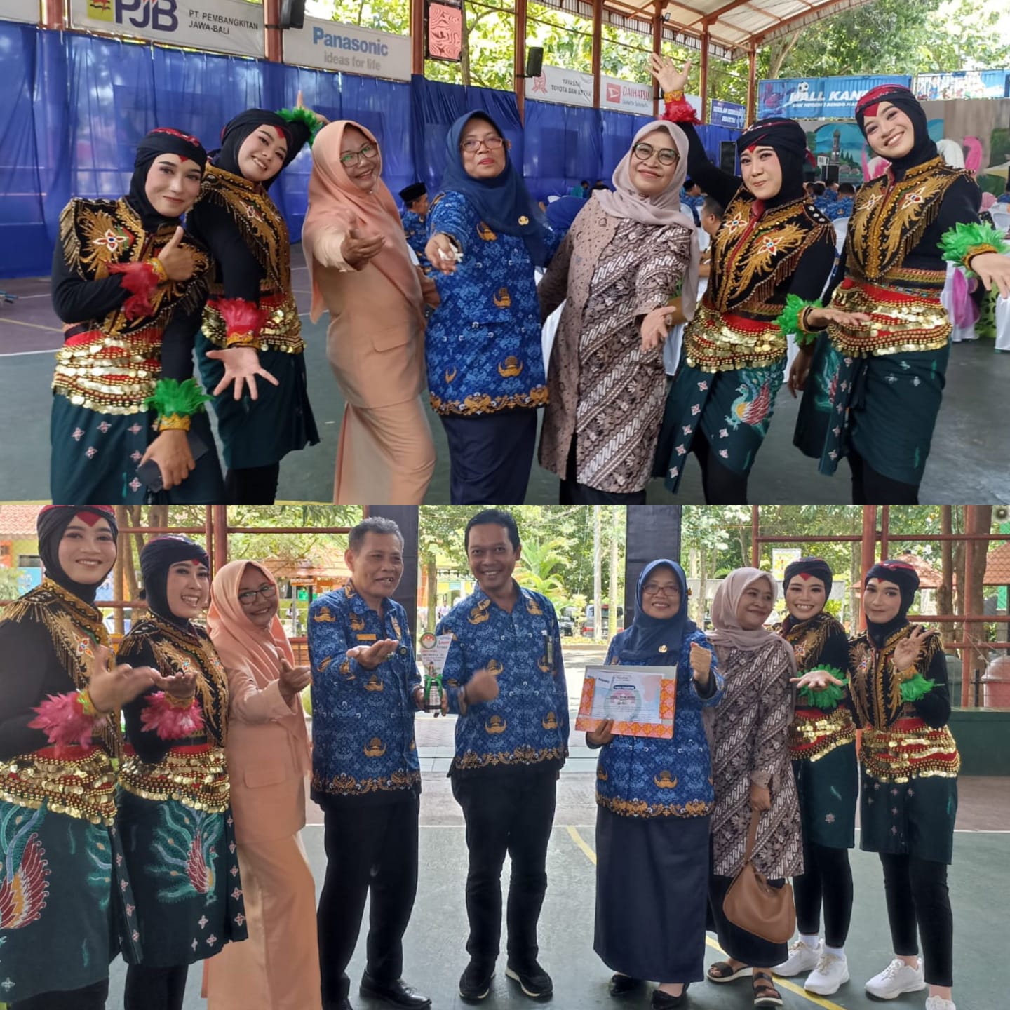 LOMBA DALAM RANGKA HUT DHARMA WANITA PERSATUAN KE-36 BIDANG LOMBA SENAM KREASI