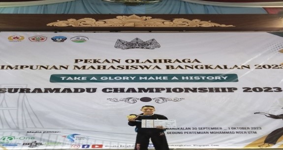 Juara 1 Pencak Silat  Kategori SeniTunggal Suramadu Cup