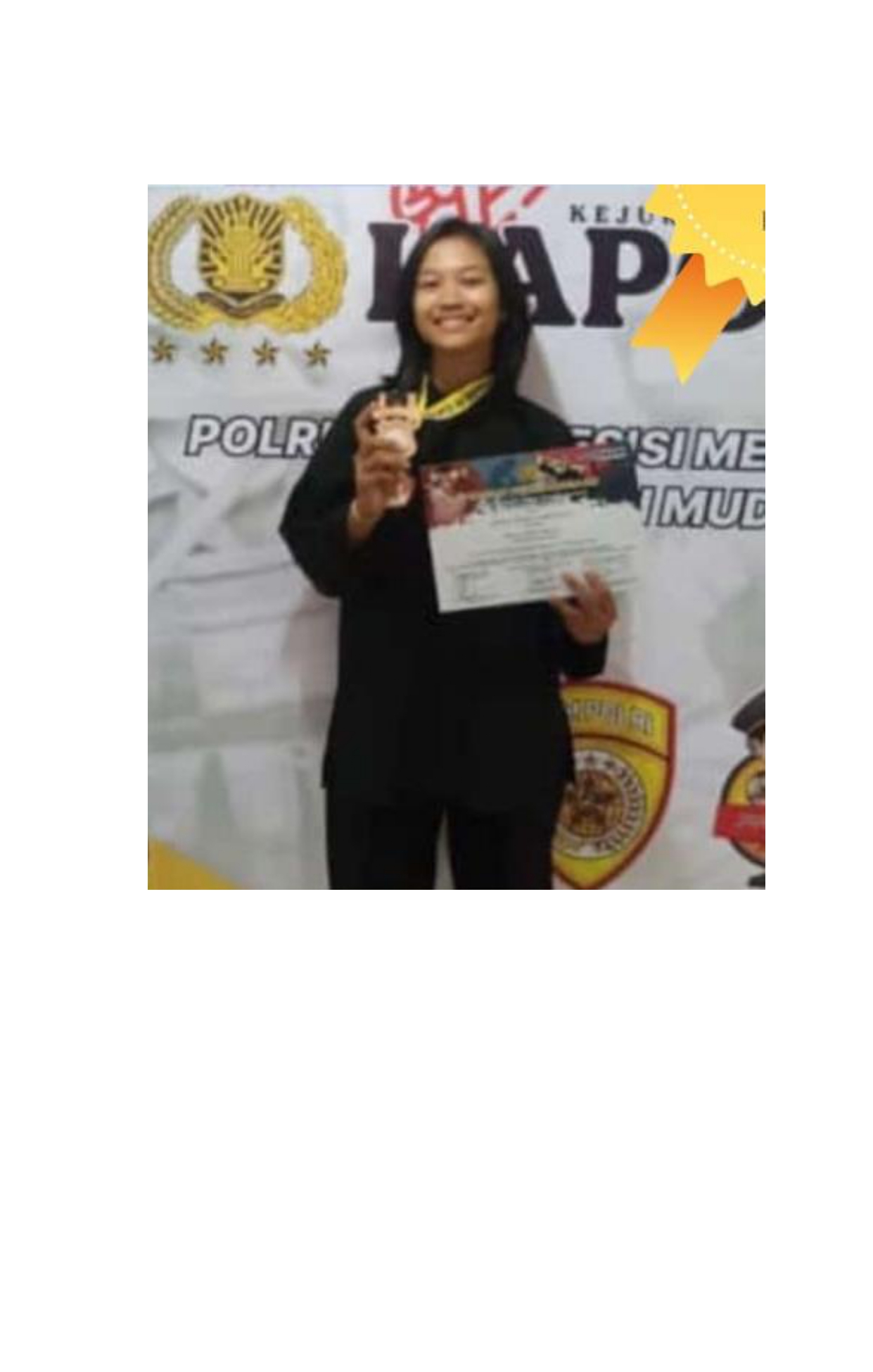 Juara 3 Pada Kejuaraan Pencak Silat Tingkat Nasional Kapolri Cup, 9 Maret 2023