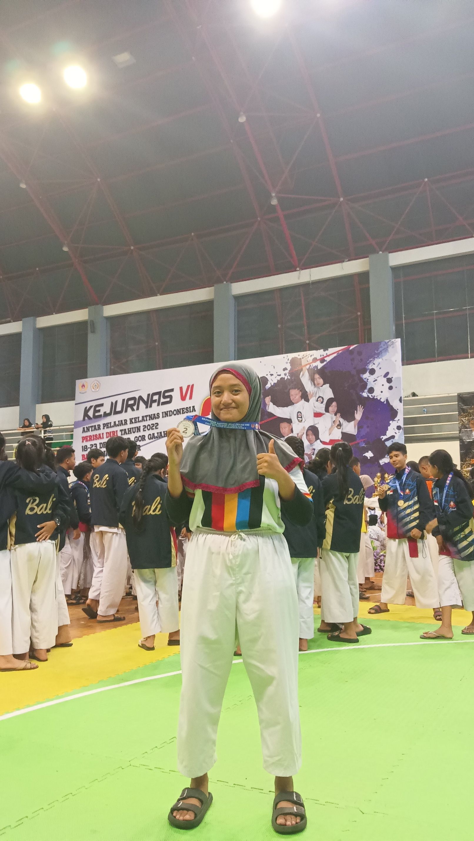 Kejuaraan Nasional (Kejurnas) Silat Perisai Diri (PD) Antar Pelajar VI 2022 - Juara 2 Kelas F Kategori Remaja