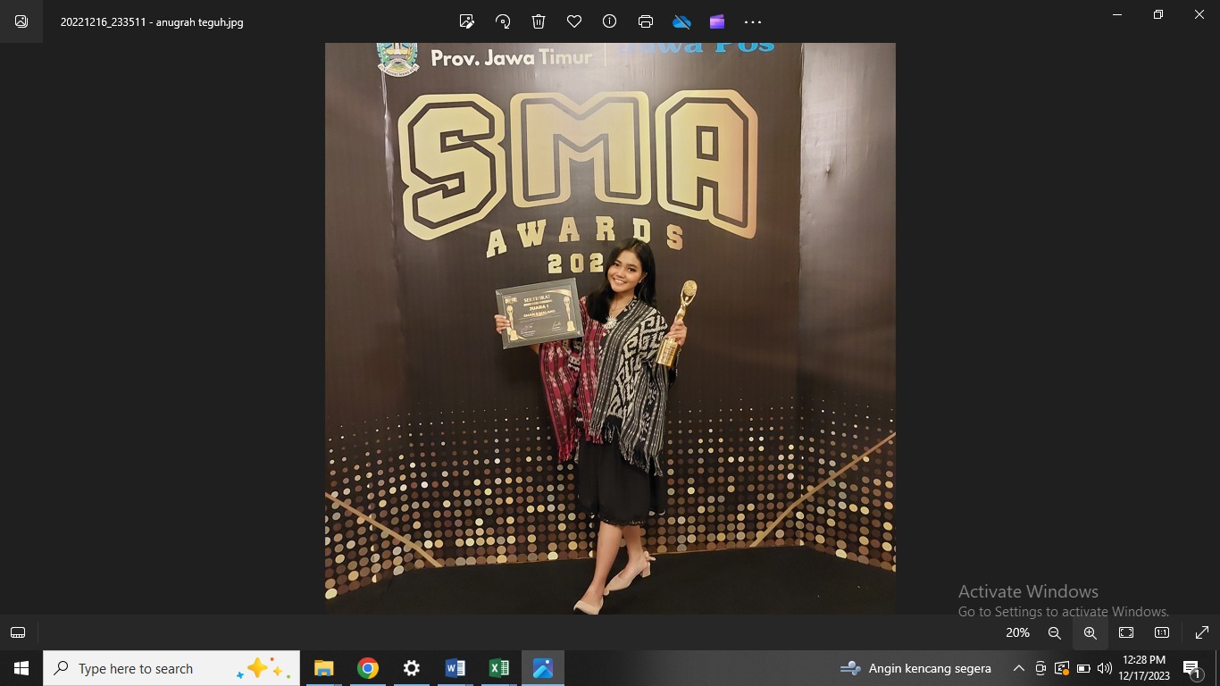 SMA AWARD CABANG TRADISIONAL DANCE