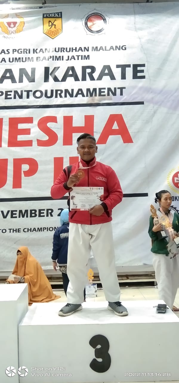 Kejuaraan Karate Festival & Open Tournament \'GANESHA CUP II\' Piala Rektor Universitas Knjuruhan Malang