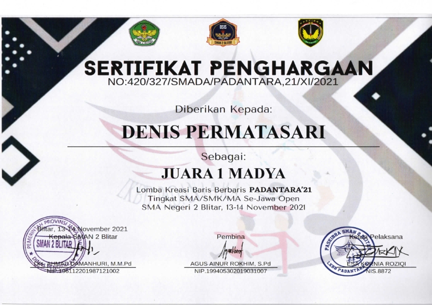 KOMPETISI BARIS BERBARIS PANDATARA\'21