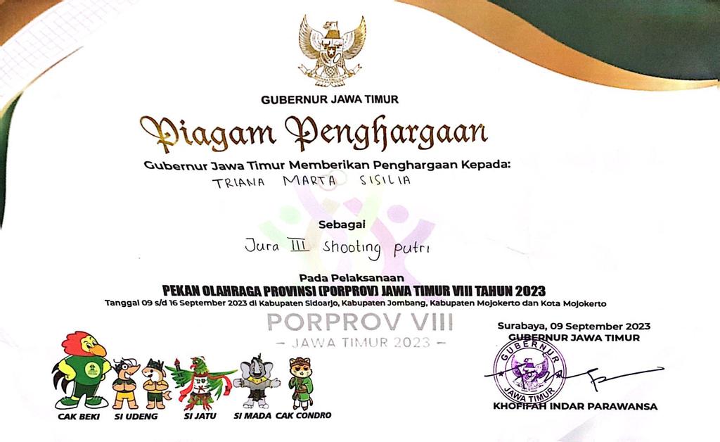 Pekan Olahraga Provinsi (PORPROV) Jawa Timur VIII Tahun 2023