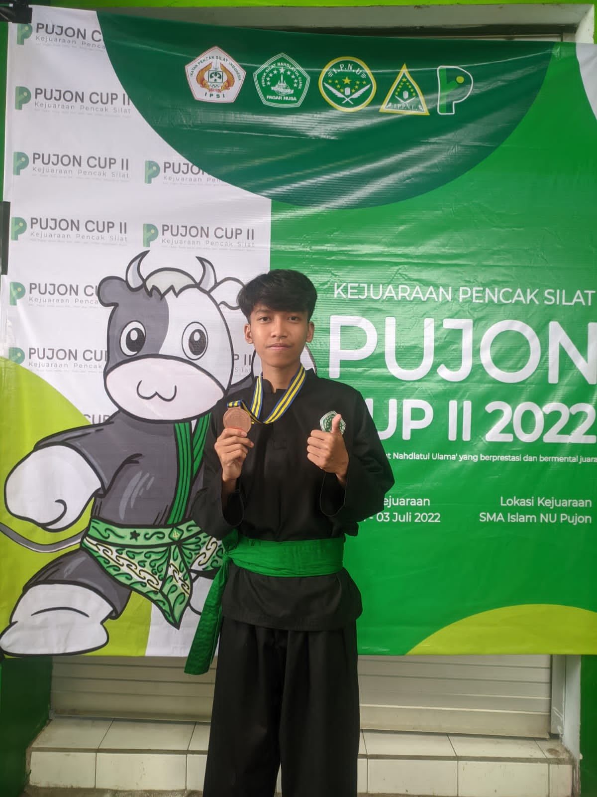 Juara 3 Silat Pagar Nusa Pujon Cup II Tingkat Malang Raya