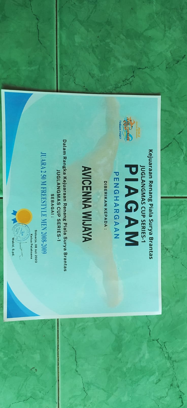 KEJUARAAN RENANG PIALA SURYA BRANTAS JUGLANGMAS CUP SERIES-1 50M