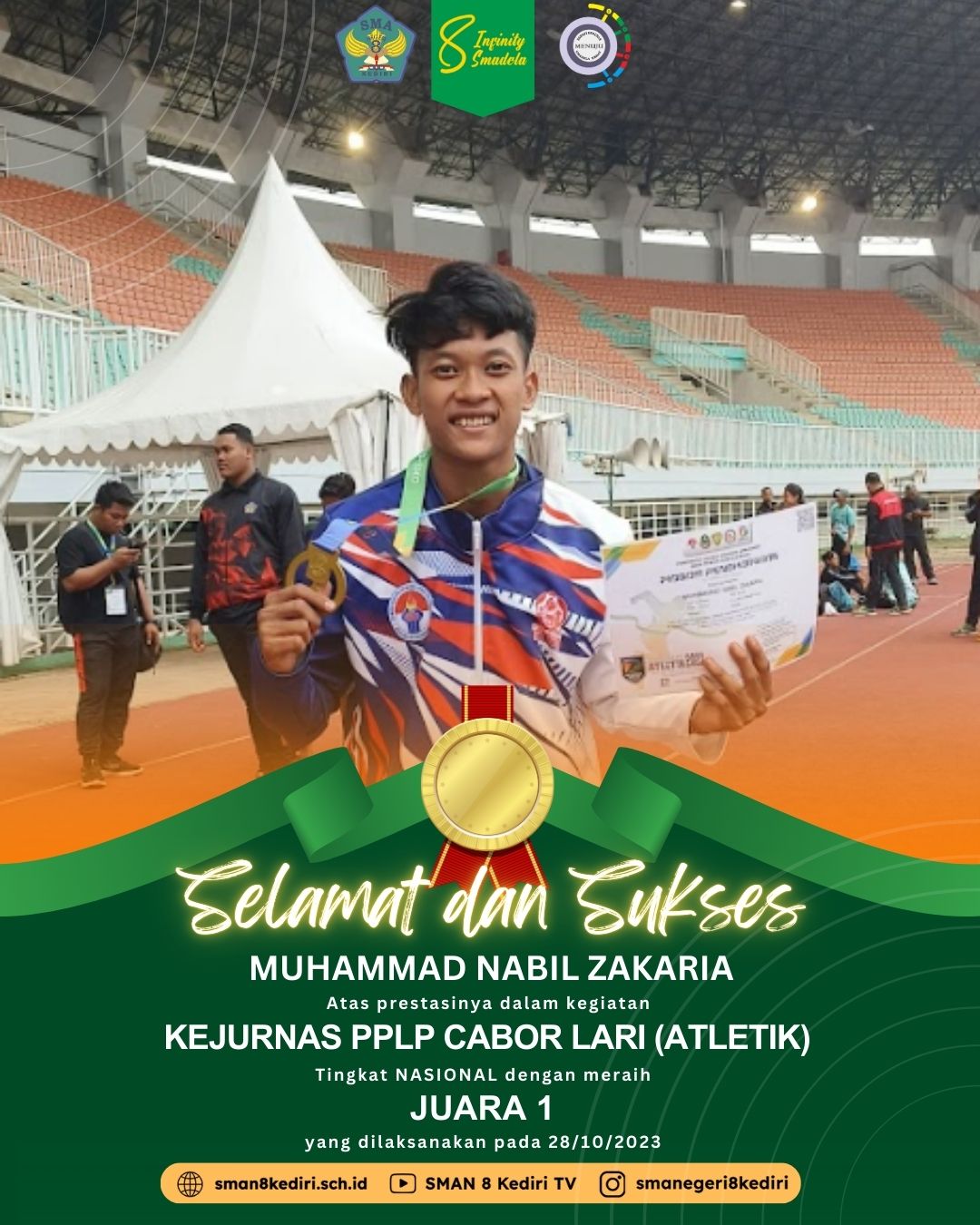 Kejurnas atletik antar PPLP se- Indonesia