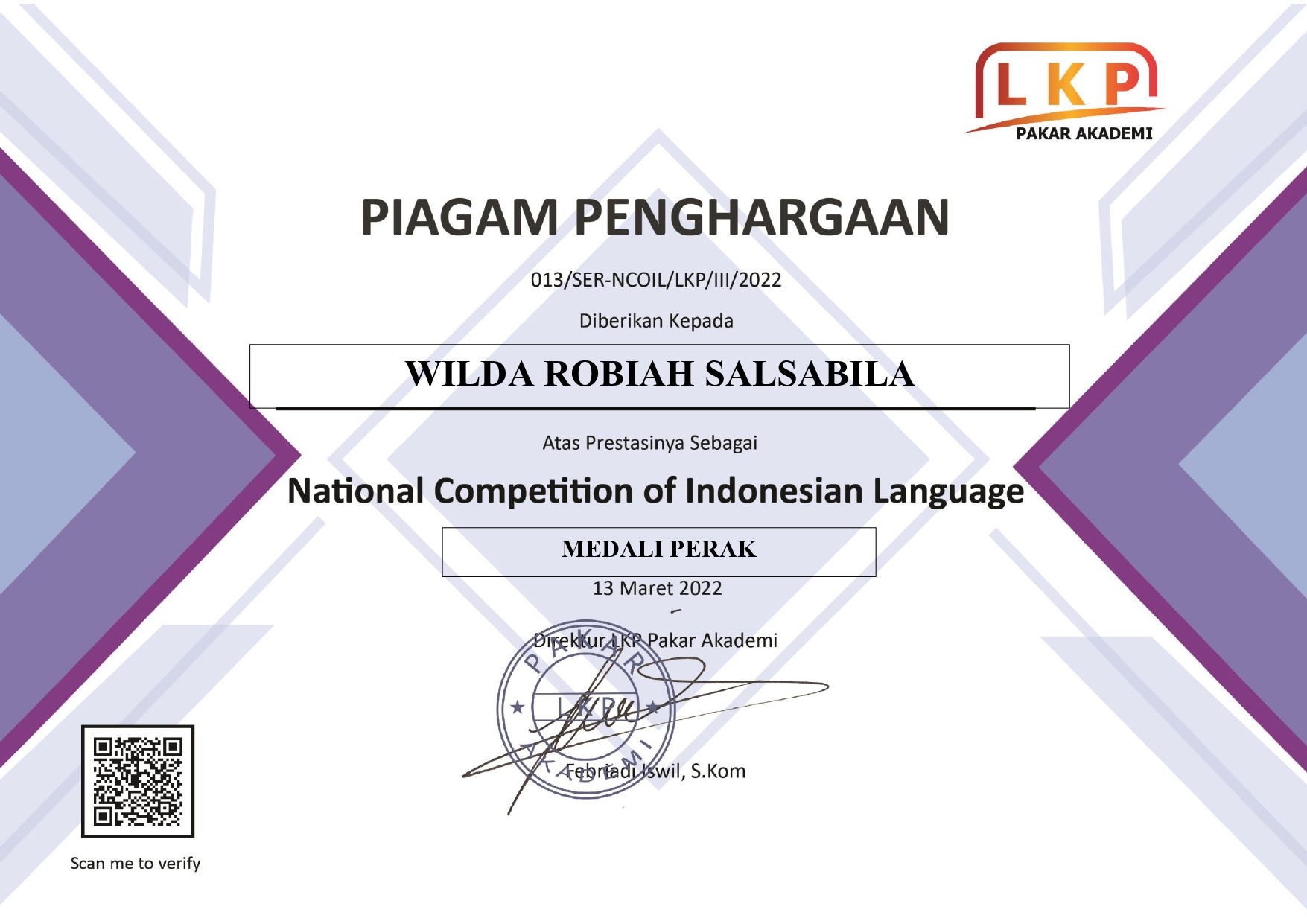 National Competition of Indonesian Language