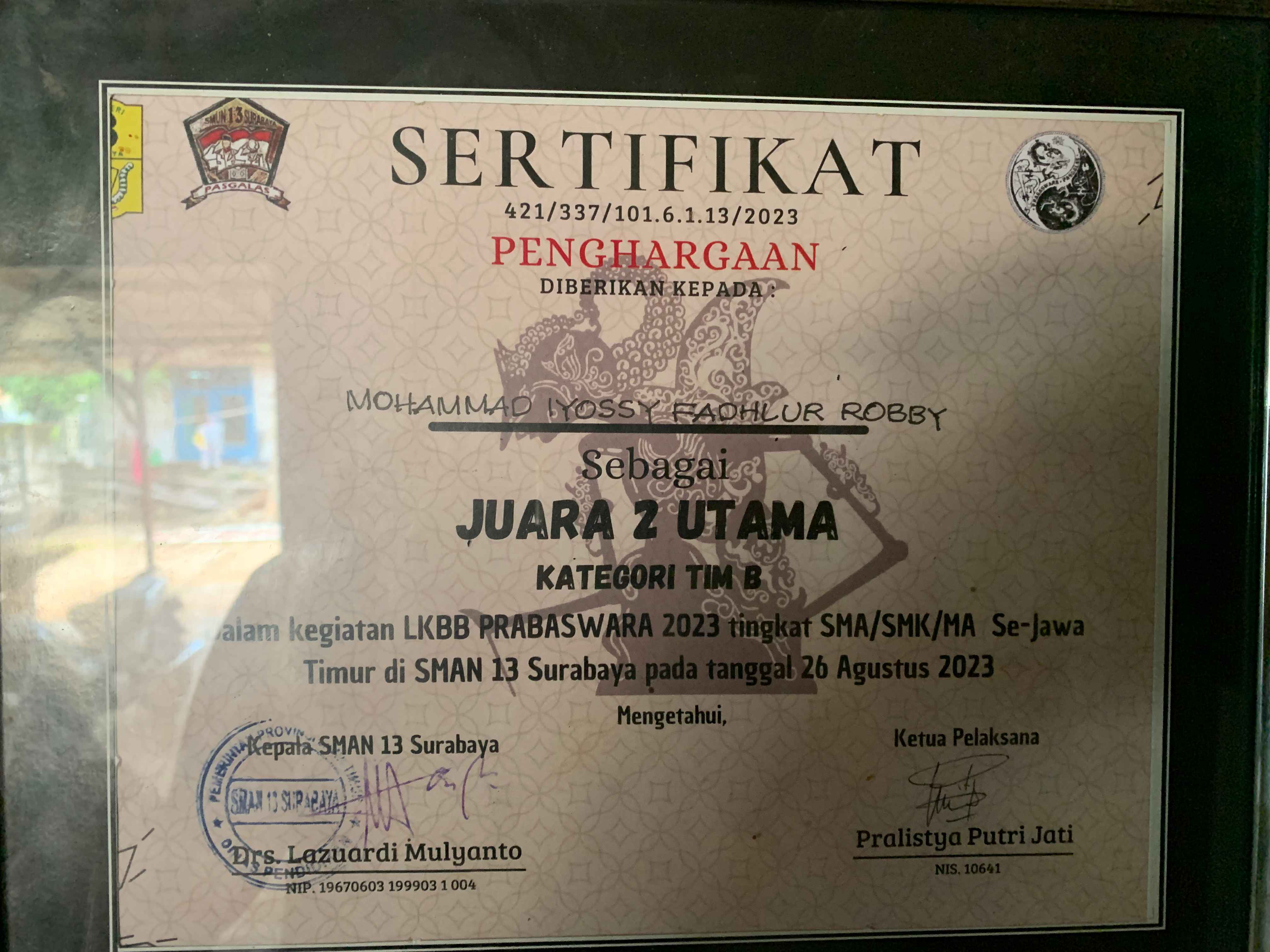 lomba keterampilan baris berbaris se-jatim