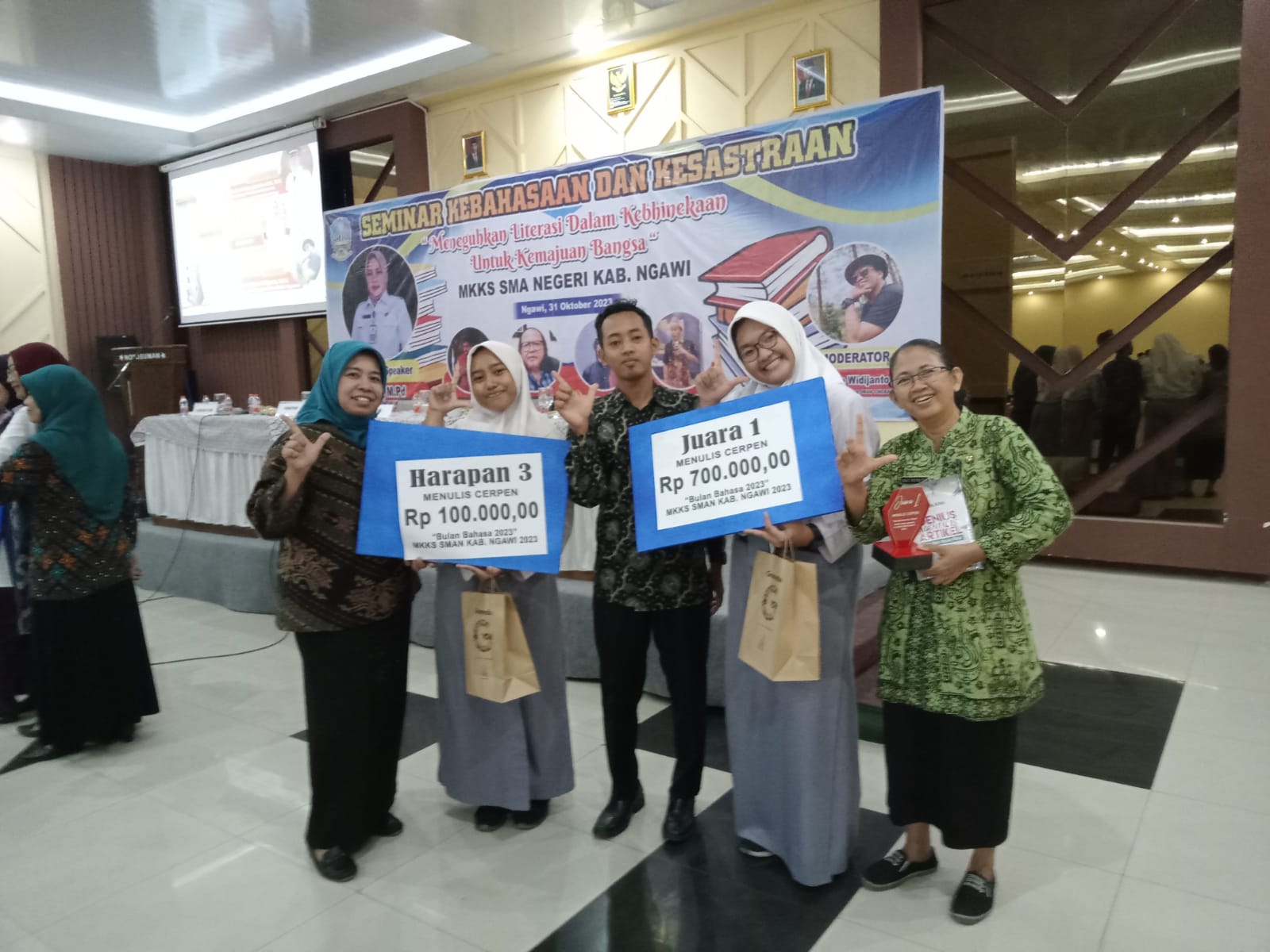 Lomba Menulis Cerpen Bulan Bahasa Cabang Dinas Pendidikan Wilayah Madiun