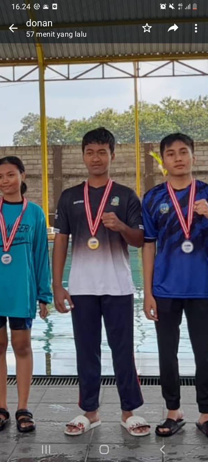 JUARA 1 RENANG O2SN TAHUN 2023