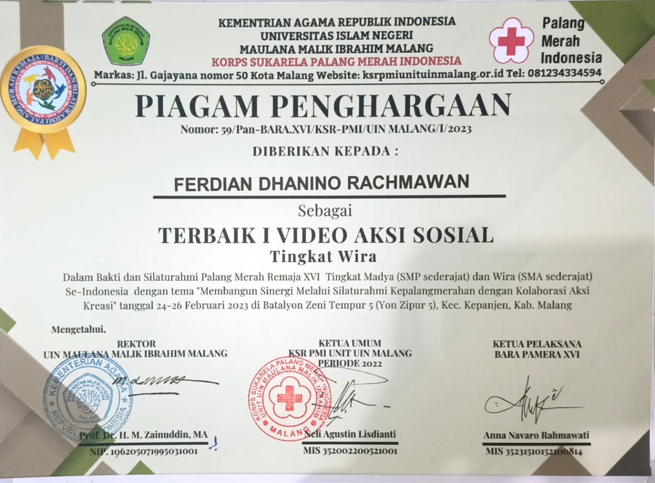 JUARA 1 VAKSO (VIDEO AKSI SOSIAL) LOMBA PMR BARA PAMERA