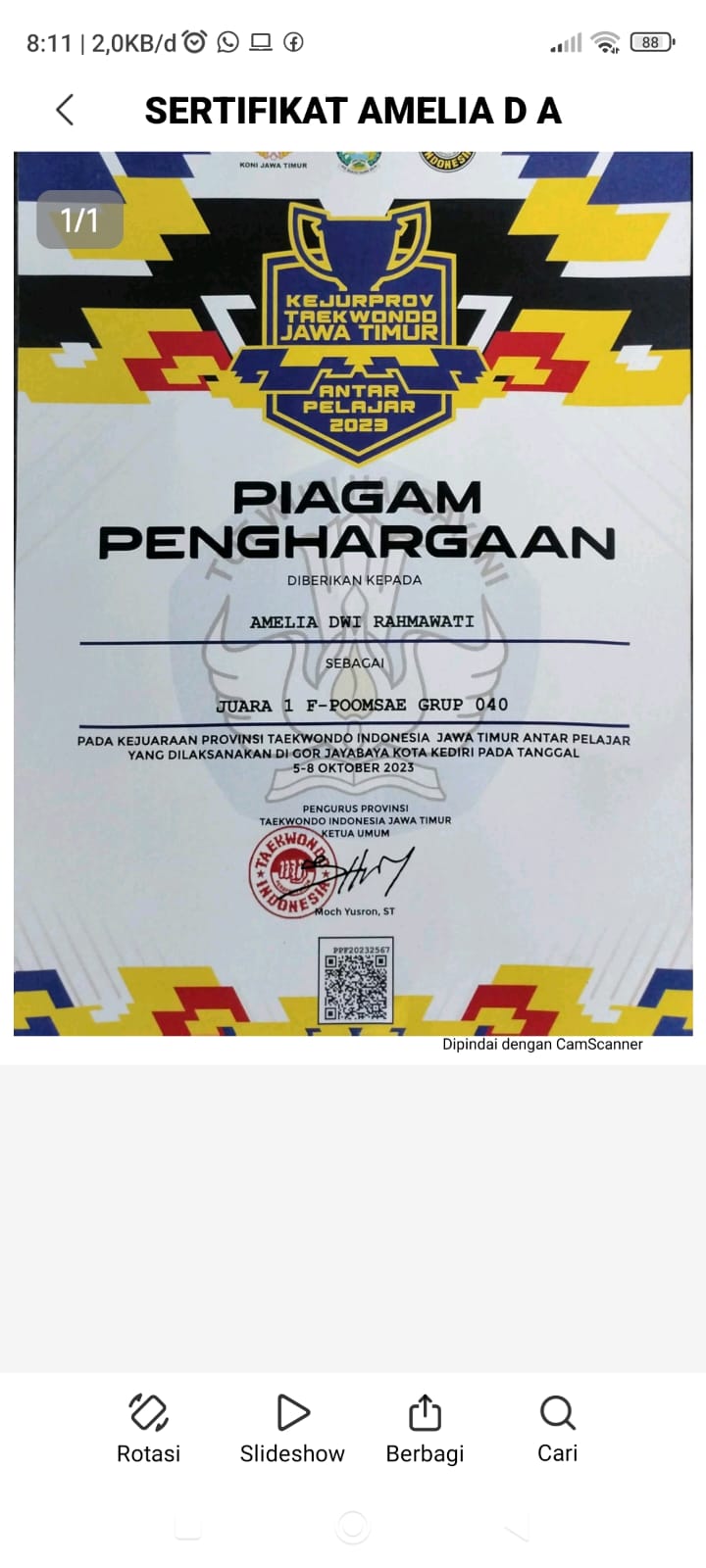 Lomba Taekwondo Indonesia Jawa Timur Antar Pelajar