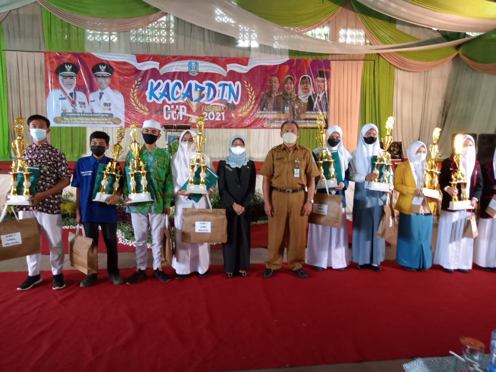 Lomba Kultum dan MTQ dalam rangka HARDIKNAS 2021 di SMA 3 Pasuruan(Kultum)