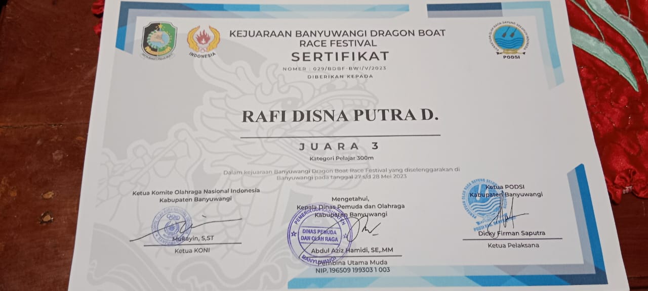 Lomba Dayung Perahu Majapahit Dalam Rangka Memperingati Hari Jadi Kabupaten Mojokerto ke - 730 dan HUT ke - 22 PASMAR 2 Tahun 2023