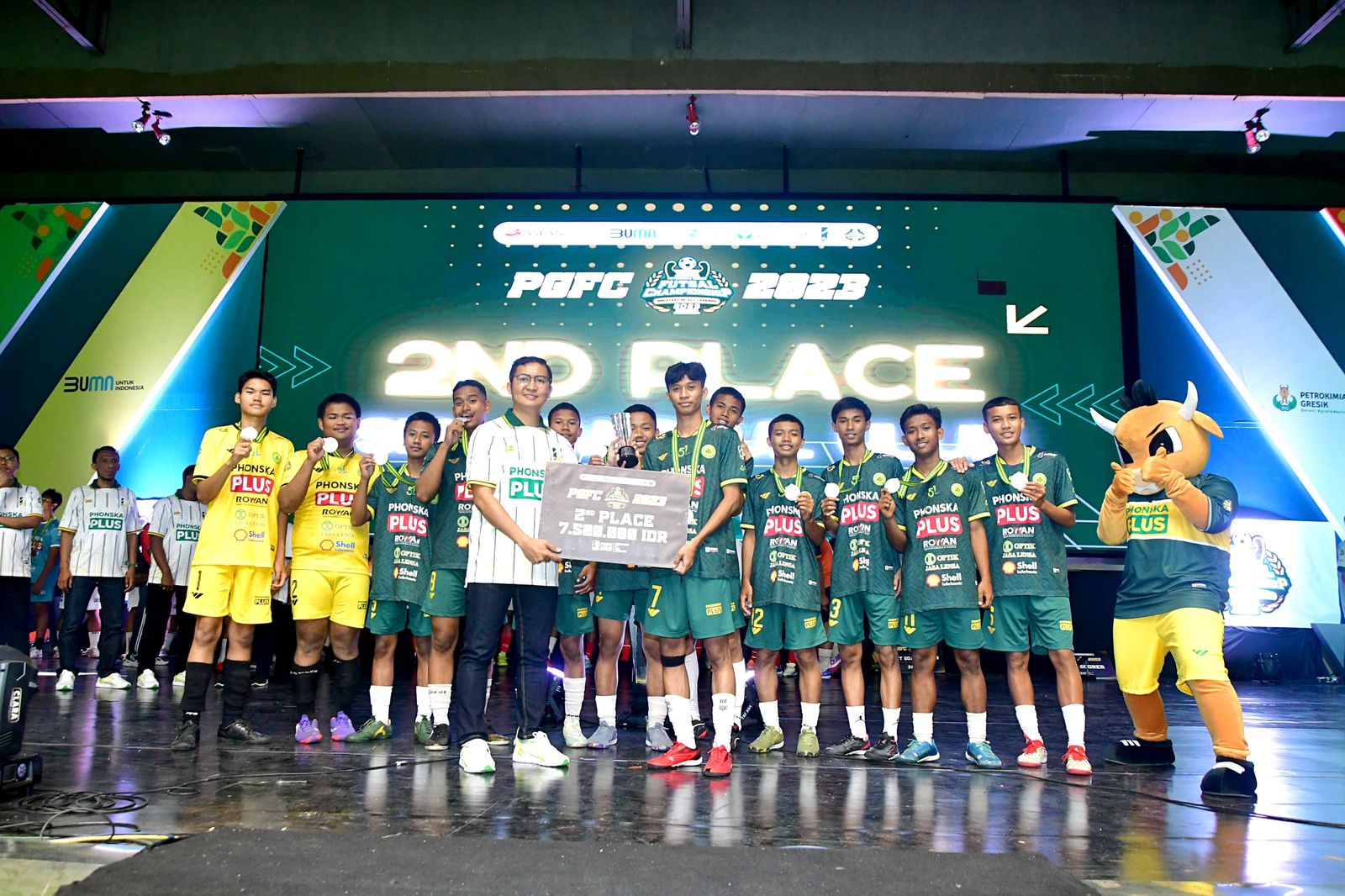 Juara 2 Petrokimia Gresik Futsal competition 2023