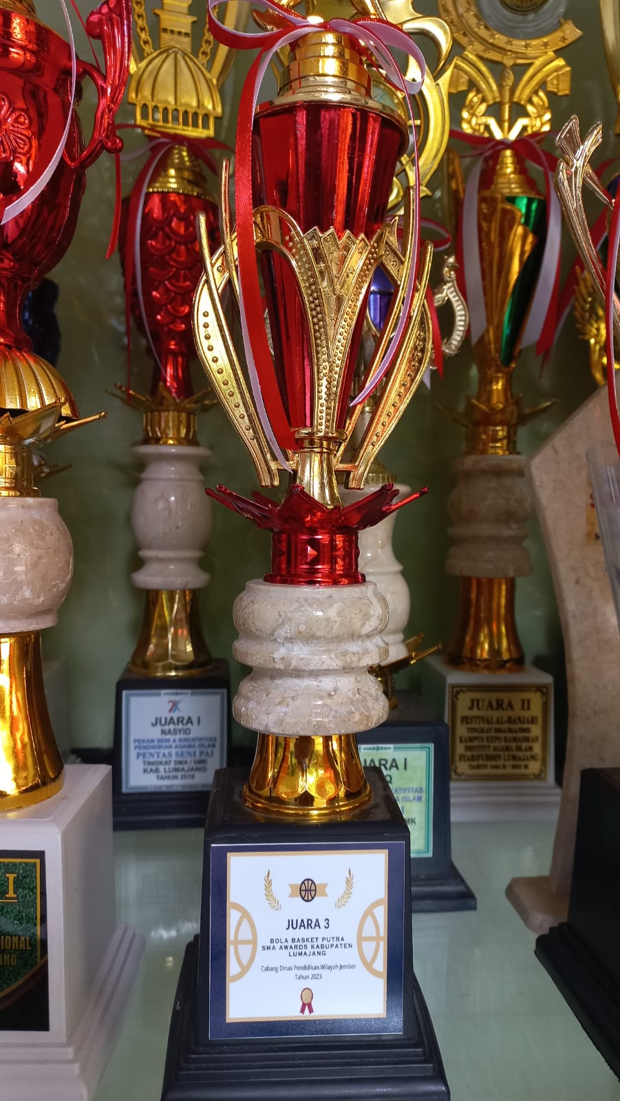 Basket Putra SMA Awards 2023 Kabupaten Lumajang