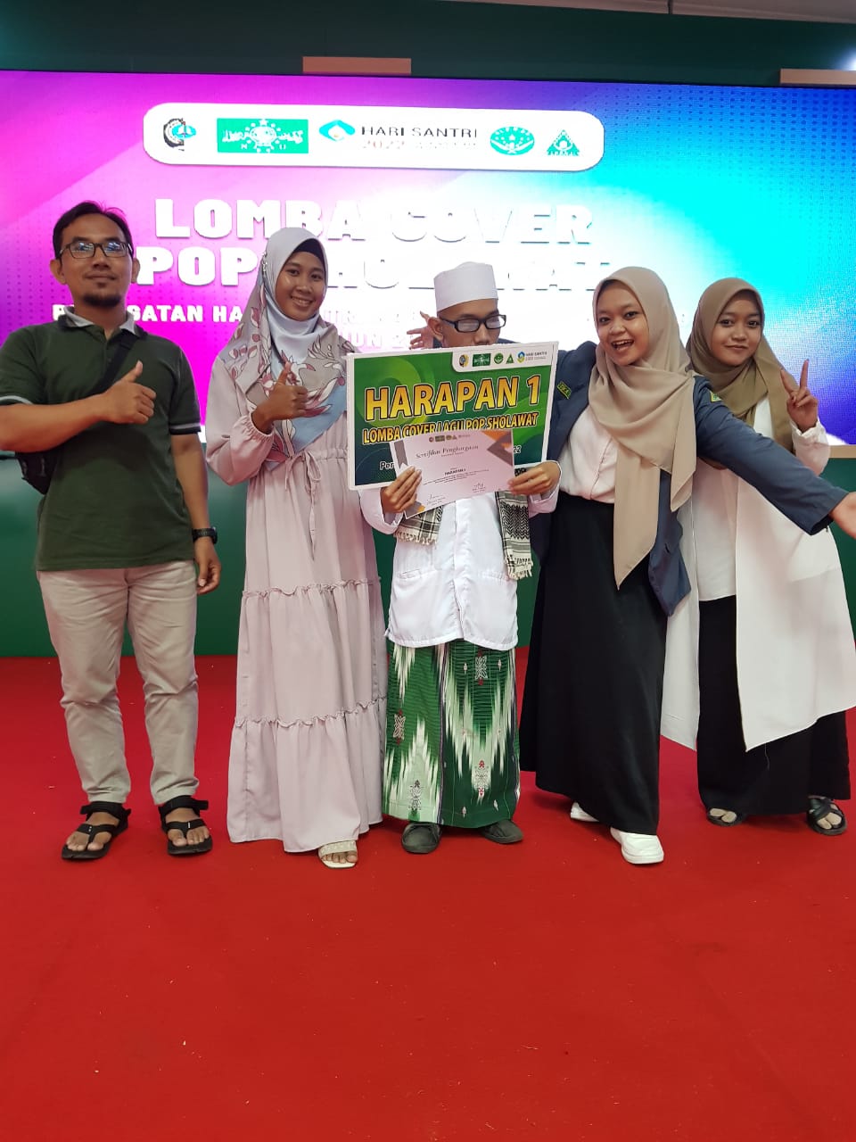 Lomba Cover POP Sholawat Peringatan Hari Santri Kabupaten Tulungagung Tahun 2023