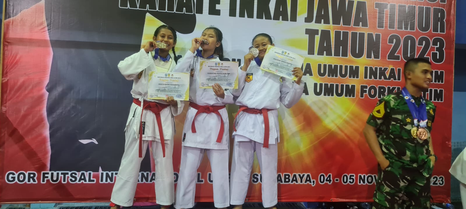 juara 2 KARATE BEREGU KEJUARAAN PROVINSI INKAI JATIM  TAHUN 2023