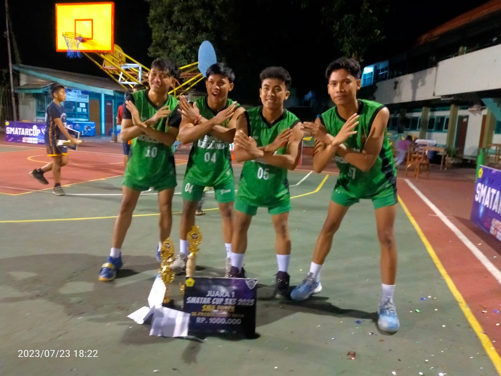 Lomba Basket 3x3 SMA Putra