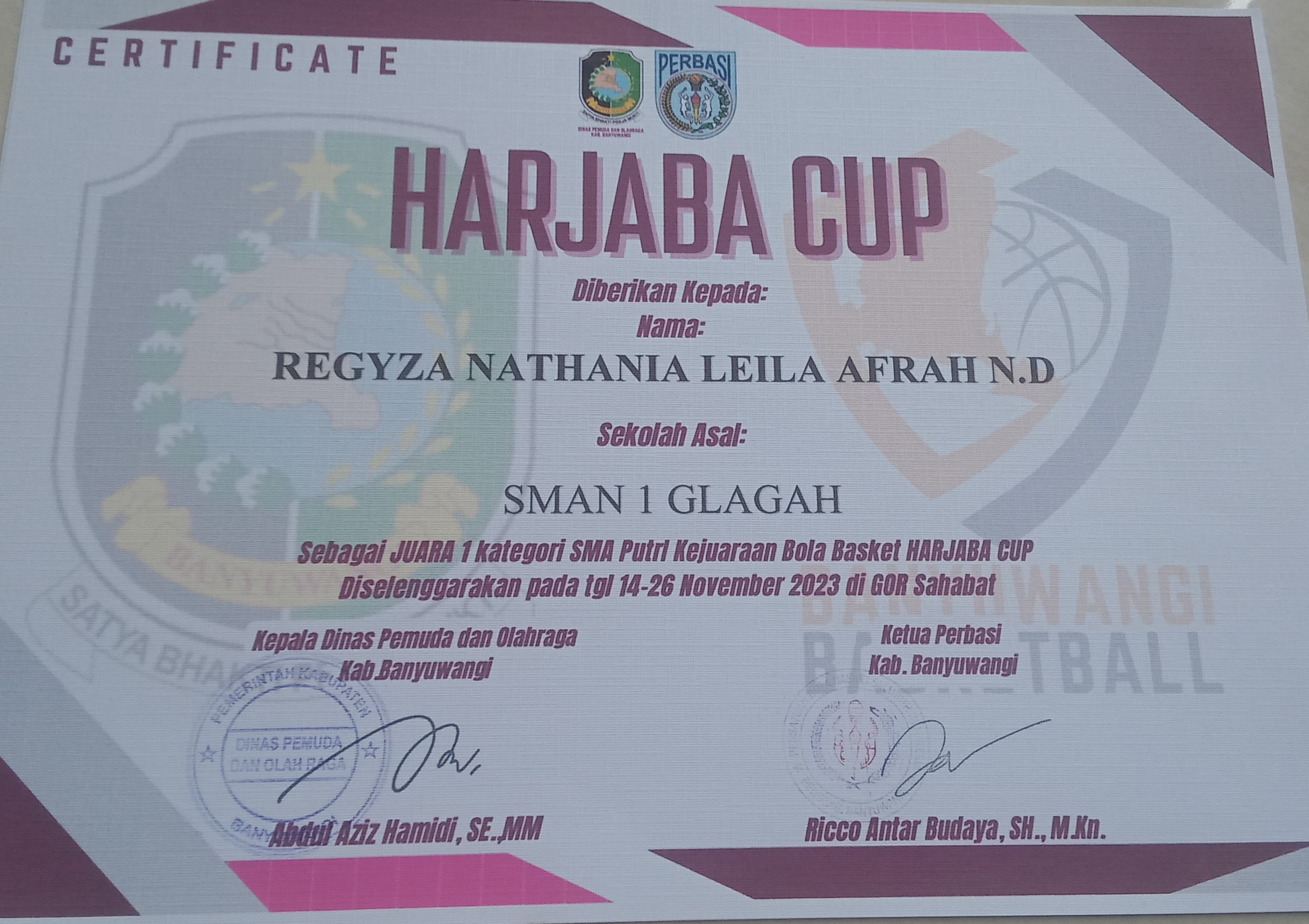 HARJABA CUP