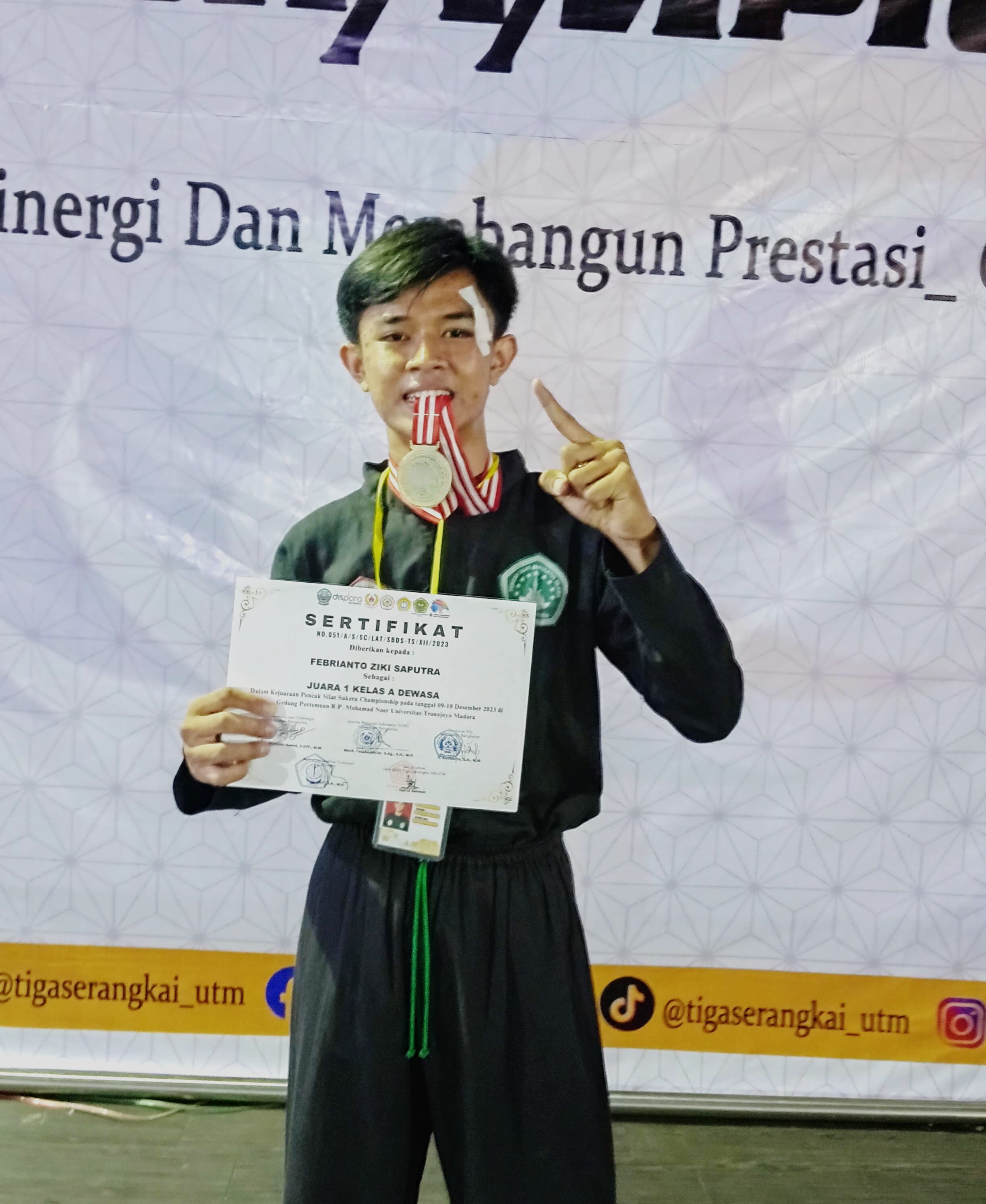 Sakera Championship Pencak silat Kelas 1 A Dewasa Putra