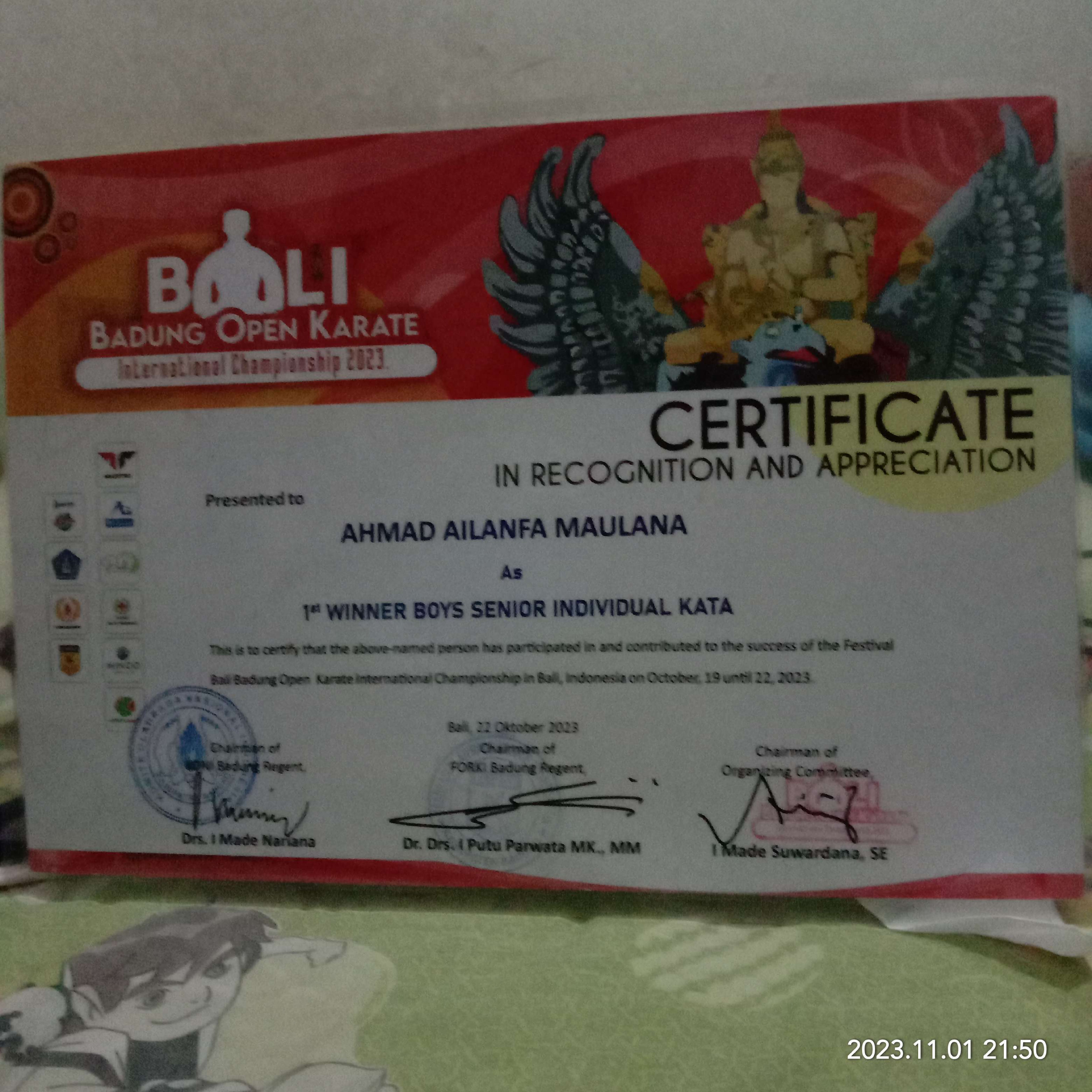 Open karate internasional championship 2023